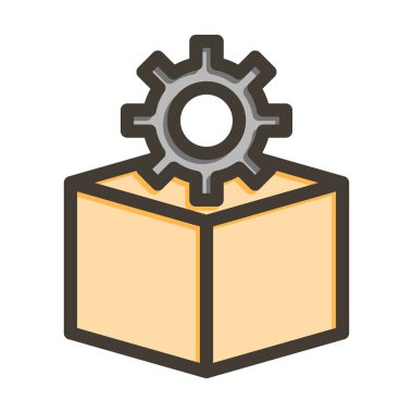 Seo Paketleri Kalın Çizgi Renk Simgesi Kişisel ve Ticari Kullanım İçin Dolduruldu