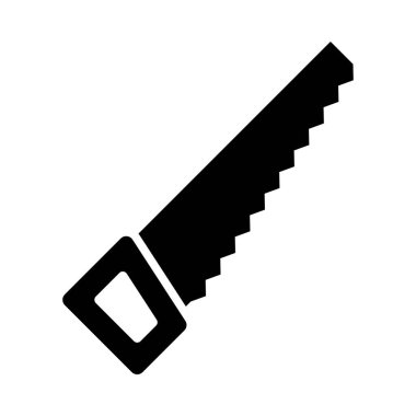 Kişisel ve Ticari Kullanım İçin Et Testere Vektörü Kabartma Simgesi