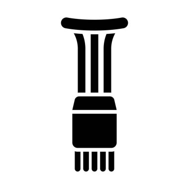 Kişisel ve Ticari Kullanım İçin Denizci Vektörü Glyph Simgesi