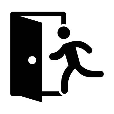 Kişisel ve Ticari Kullanım için Çıkış Vektörü Kabartma Simgesi