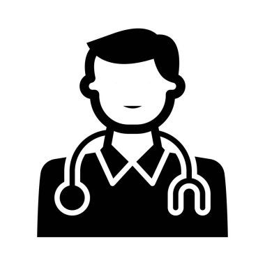 Kişisel ve Ticari Kullanım İçin Doktor Vektör Kabartma Simgesi