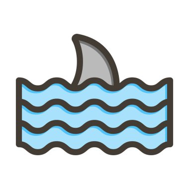 Kişisel ve ticari kullanım için Renk Simgesi Doldurulmuş Fector Kalın Çizgisi