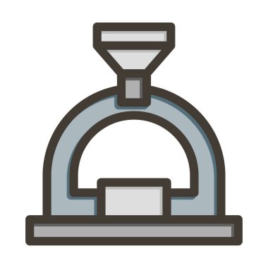 Roaster Vektör Kalın Çizgisi Kişisel ve Ticari Kullanım için Renk Simgesi Dolduruldu