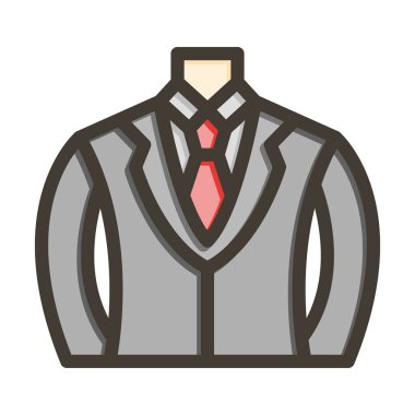 Kişisel ve ticari kullanım için Renk Simgesi Doldurulmuş Takım Vektör Kalın Çizgisi