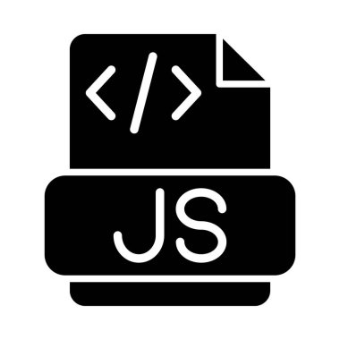 Kişisel ve Ticari Kullanım için Javascript Vektör Kabartma Simgesi