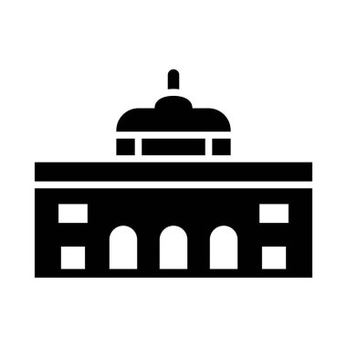 Kişisel ve ticari kullanım için Alcala Kapı Vektörü Glyph Simgesi