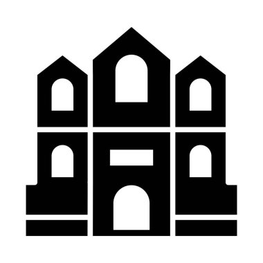 Kişisel ve Ticari Kullanım İçin Mian Katedrali Vektör Sembolü