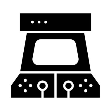 Kişisel ve Ticari Kullanım için Ekran Vektörü Kabartma Simgesi