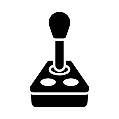 Kişisel ve ticari kullanım için Joystick Vektör Kabartma Simgesi