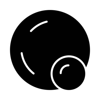 Kişisel ve ticari kullanım için Taşlar Vektörü Glyph Simgesi