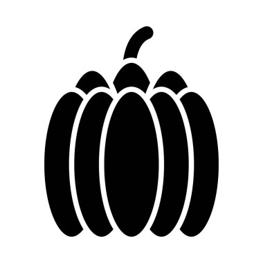 Kişisel ve Ticari Kullanım İçin Kabak Vektörü Kabartma Simgesi