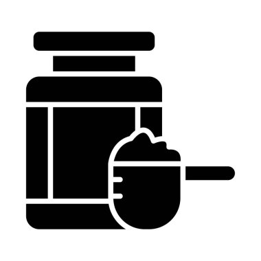 Kişisel ve ticari kullanım için toz vektörü kabartma simgesi