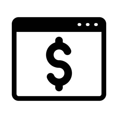 Kişisel ve ticari kullanım için Vektör Kabartma Simgesini Parasal Gönder