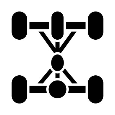 Kişisel ve Ticari Kullanım İçin Chassic Vektör Kabartma Simgesi