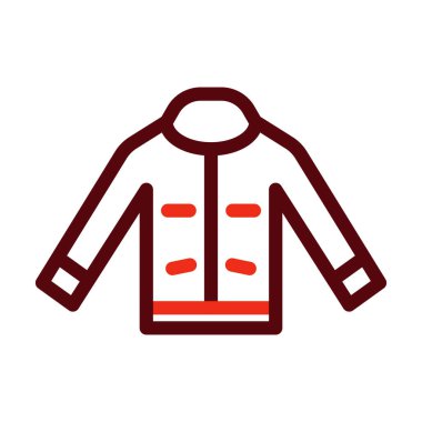 Sürücü Aracı Kalın Çizgisi Kişisel ve Ticari Kullanım İçin İki Renk Simgesi