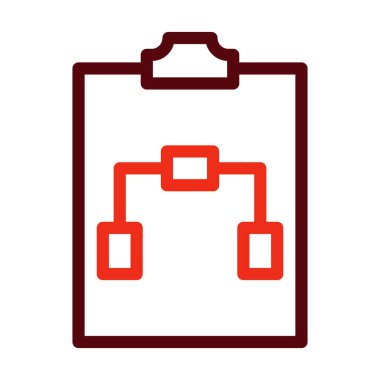 Kişisel ve ticari kullanım için Kalın Çizgi İki Renk Simgeleri Planla