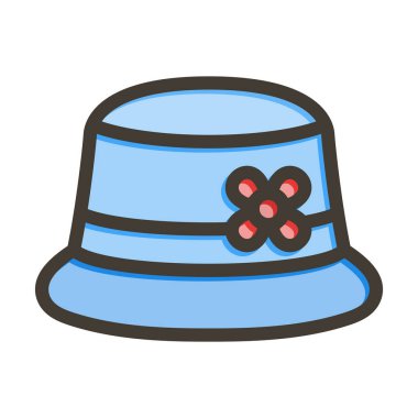 Kişisel ve ticari kullanım için Renk Simgesi Doldurulmuş Büyüleyici Vektör Kalın Çizgisi