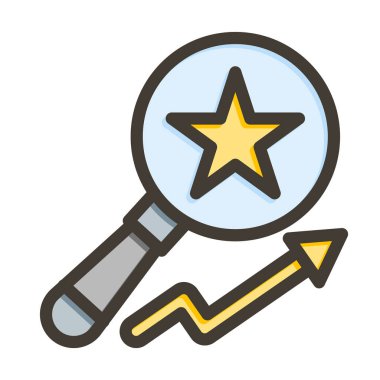 Kişiye Özel ve Ticari Kullanım İçin Renk Simgesi Doldurulmuş Moda Başlığı Kalın Çizgisi