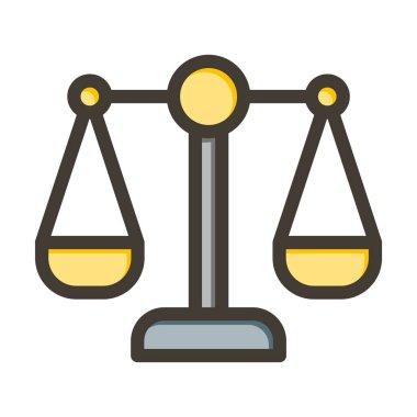 Kişisel ve ticari kullanım için Renk Simgesi Doldurulmuş Vektör Kalın Çizgisini Ölçekle