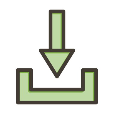 Kişisel ve ticari kullanım için Renk Simgesi Doldurulmuş Vektör Kalın Satırı İndirComment