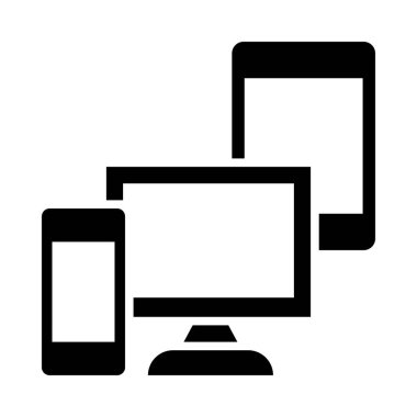 Kişisel ve ticari kullanım için Elektronik Vektör Kabartma Simgesi