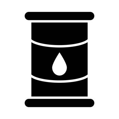 Kişisel ve ticari kullanım için Varil Vektörü Kabartma Simgesi