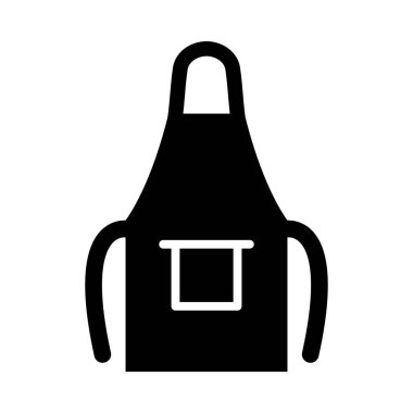 Kişisel ve Ticari Kullanım İçin Önlük Vektörü Kabartma Simgesi