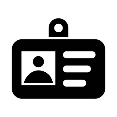 Kişisel ve Ticari Kullanım İçin Üyelik Vektörü Glyph Simgesi