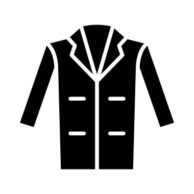 Kişisel ve ticari kullanım için Ceket Vektörü Kabartma Simgesi