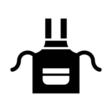 Kişisel ve Ticari Kullanım İçin Önlük Vektörü Kabartma Simgesi