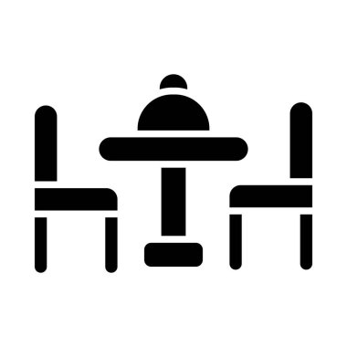 Kişisel ve Ticari Kullanım İçin Yemek Vektörü Kabartma Simgesi