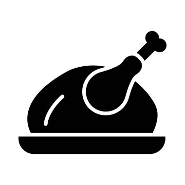 Kişisel ve Ticari Kullanım İçin Tavuk Vektörü Kabartma Simgesi