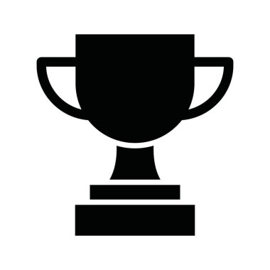 Kişisel ve Ticari Kullanım İçin Ödül Vektörü Glyph Simgesi