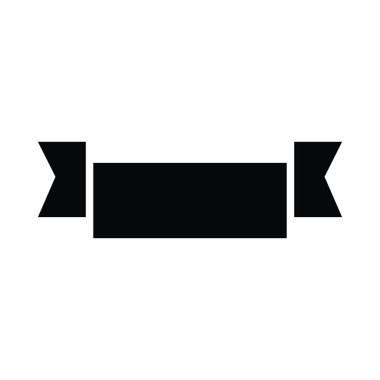 Kişisel ve Ticari Kullanım İçin Sancak Vektörü Glyph Simgesi