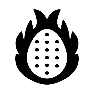 Kişisel ve ticari kullanım için Ejder Meyvesi Vektörü Sembolü