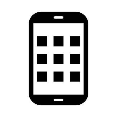 Kişisel ve Ticari Kullanım İçin Mobil Vektör Kabartma Simgesi