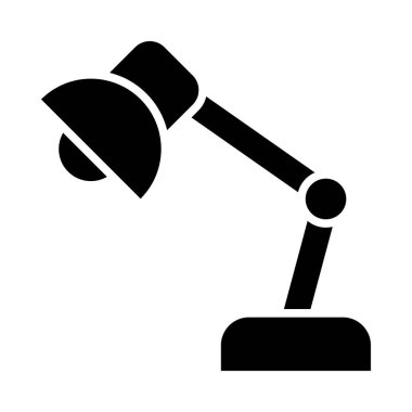 Kişisel ve Ticari Kullanım İçin Lamba Vektörü Glyph Simgesi