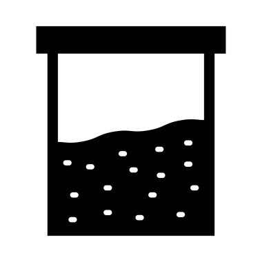 Kişisel ve Ticari Kullanım İçin Kokain Vektörü Kabartma Simgesi