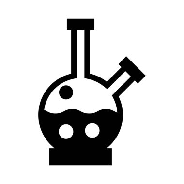 Kişisel ve ticari kullanım için Bong Vektörü Glyph Simgesi