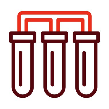 Filtreleme Vektörü Kalın Çizgi Kişisel ve Ticari Kullanım İçin İki Renk Simgesi