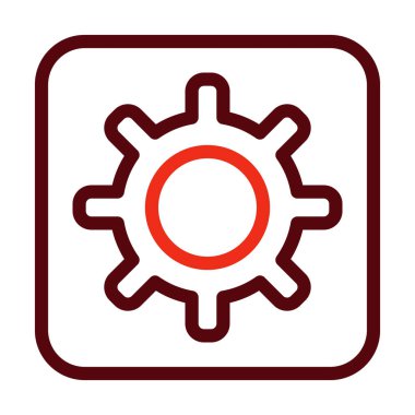 Uygulama Ayarları Kişisel ve Ticari Kullanım için Kalın Satır İki Renk Simgeleri