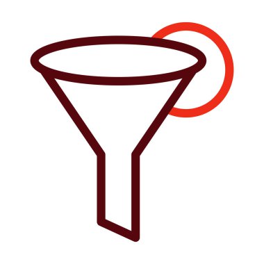 Huni Vektör Kalın Çizgisi Kişisel ve Ticari Kullanım İçin İki Renk Simgesi