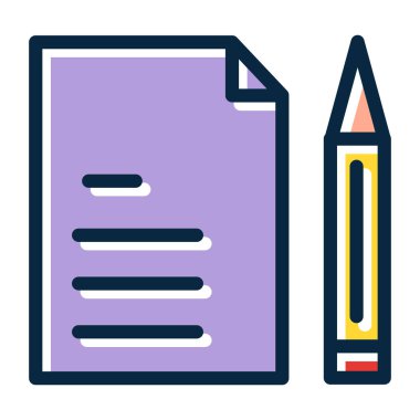 Kişisel ve Ticari Kullanım İçin Koyu Renkleri Doldurulmuş Kalın Notlar