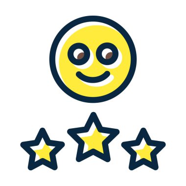 Koyu Renk Simgeleri Kişisel ve Ticari Kullanım İçin Doldurulmuş Doygunluk Vektörü Kalın Çizgisi