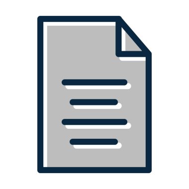 Kişisel ve Ticari Kullanım İçin Koyu Renk Simgeleri Doldurulmuş Merkez Vektör Kalın Çizgisi