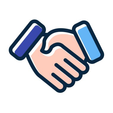 Kişisel ve Ticari Kullanım İçin Koyu Renk Simgelerini Doldurulmuş Vektör Kalın Çizgisini Destekle