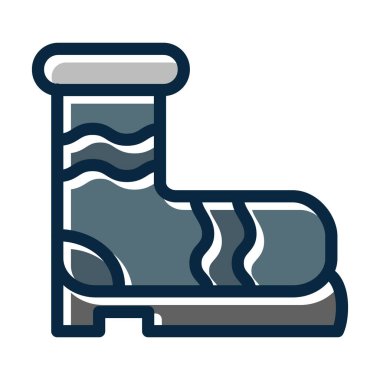 Koyu Renk Simgelerini Kişisel ve Ticari Kullanım İçin Doldurulmuş Çizgi Çizgisi