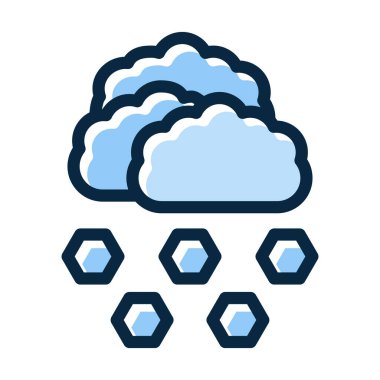 Kişisel ve ticari kullanım için Koyu Renk Simgelerini Doldurulmuş Dolu Vektör Kalın Çizgisi