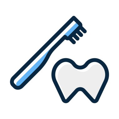 Kişisel ve ticari kullanım için Koyu Renk Simgelerini Doldurulmuş Vektör Kalın Çizgisi Fırçalama