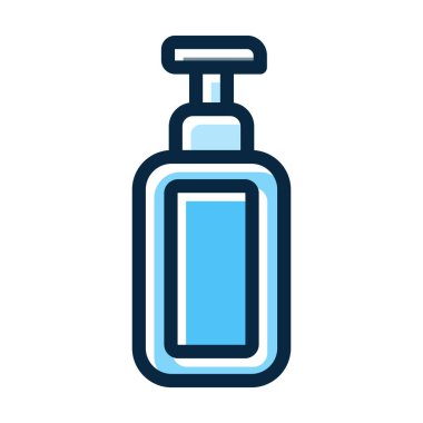 El sabunu Kalın Çizgisi Koyu Renk Simgeleri Kişisel ve Ticari Kullanım İçin